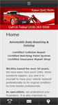 Mobile Screenshot of kansasbodyworks.net